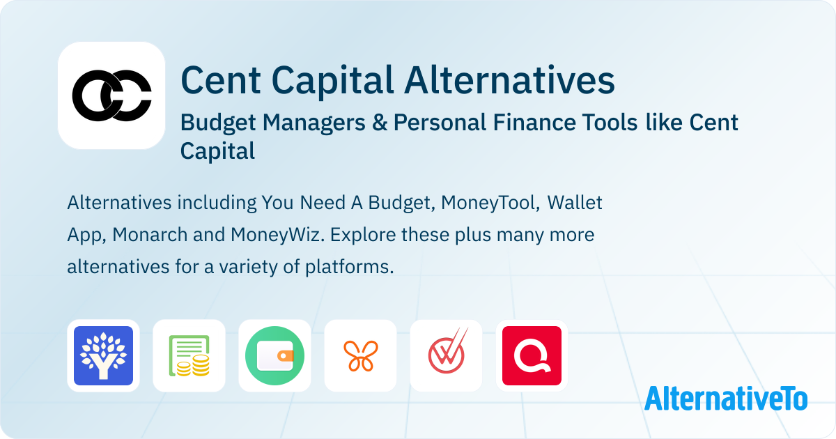 Cent Capital Alternatives: Top 16 Budget Managers | AlternativeTo