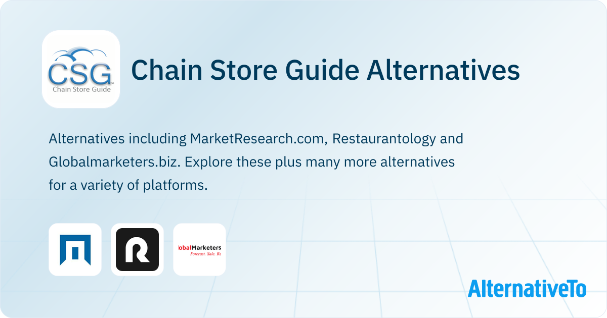 Chain Store Guide Alternatives - Explore Similar Sites & Apps ...