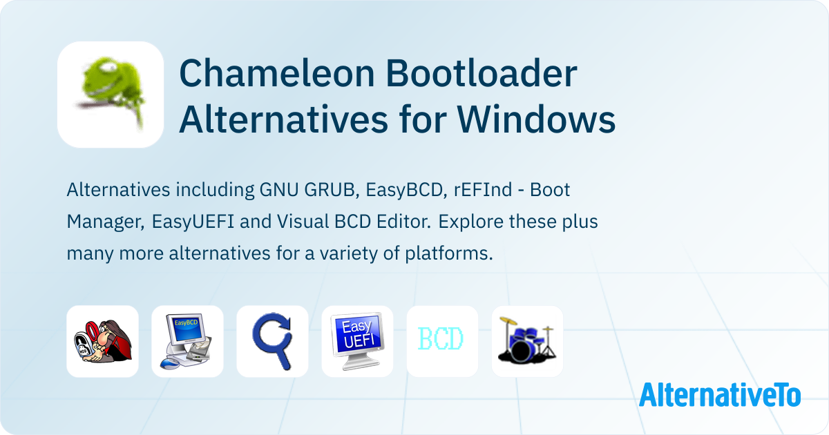 Chameleon Bootloader Alternatives for Windows: Top 12 Boot Managers ...