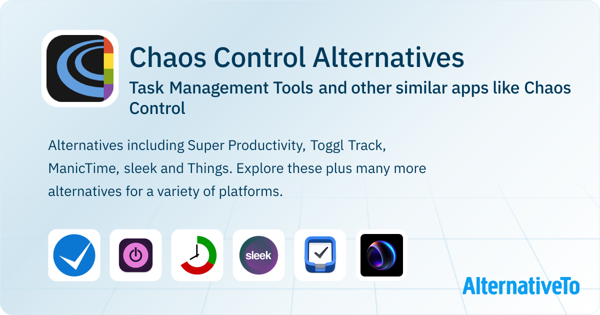 Chaos Control Alternatives: Top 12 Task Management Tools & Similar Apps ...