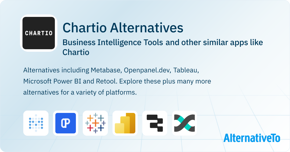 Chartio Competitors: Top 12 Alternative Business Intelligence Tools ...