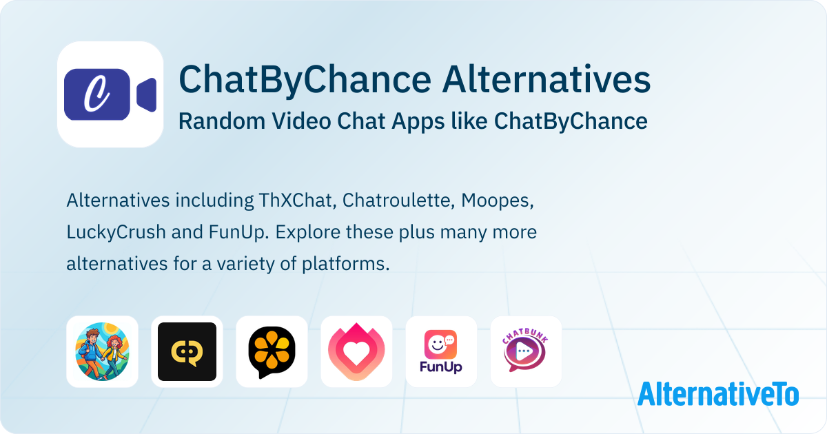 ChatByChance Alternatives: Top 12 Sites Like ChatByChance | AlternativeTo