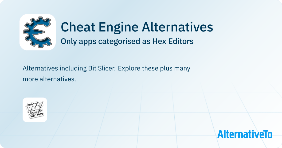 Cheat Engine Alternatives: Top 1 Hex Editors | AlternativeTo