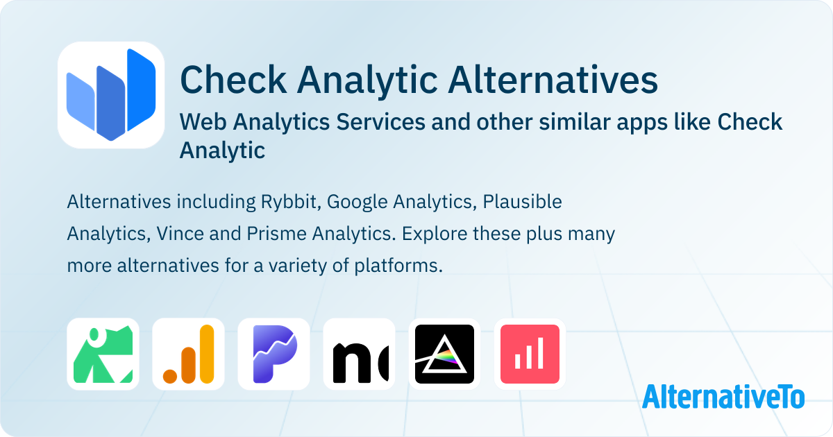 Check Analytic Alternatives: Top 9 Web Analytics Services & Similar ...