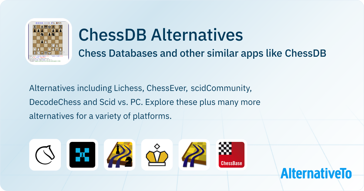 ChessDB Alternatives: Top 12 Chess Databases & Similar Games ...