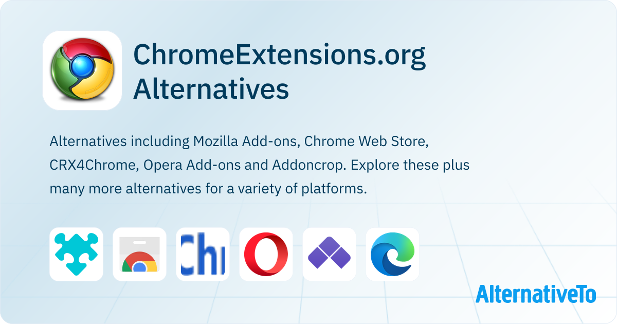 ChromeExtensions.org Alternatives - Explore Similar Apps | AlternativeTo
