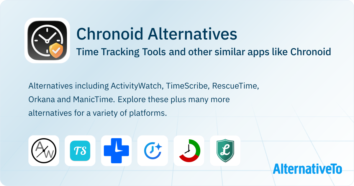Chronoid Alternatives: Top 12 Time Tracking Tools | AlternativeTo