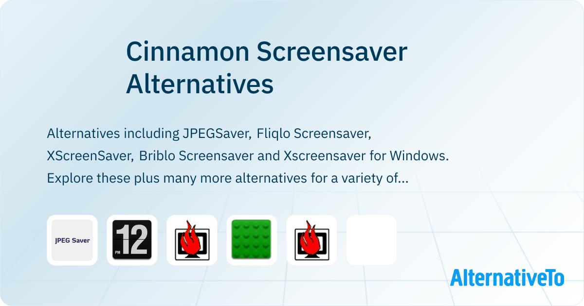 Cinnamon Screensaver Alternatives - Explore Similar Software ...