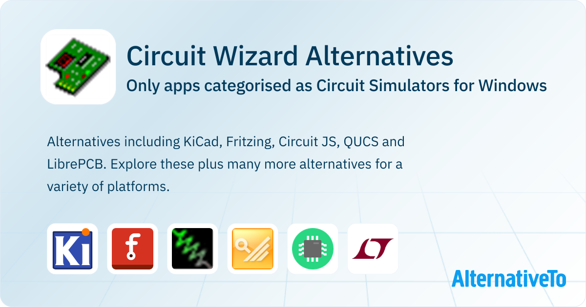 Circuit Wizard Alternatives for Windows: Top 17 Circuit Simulators ...