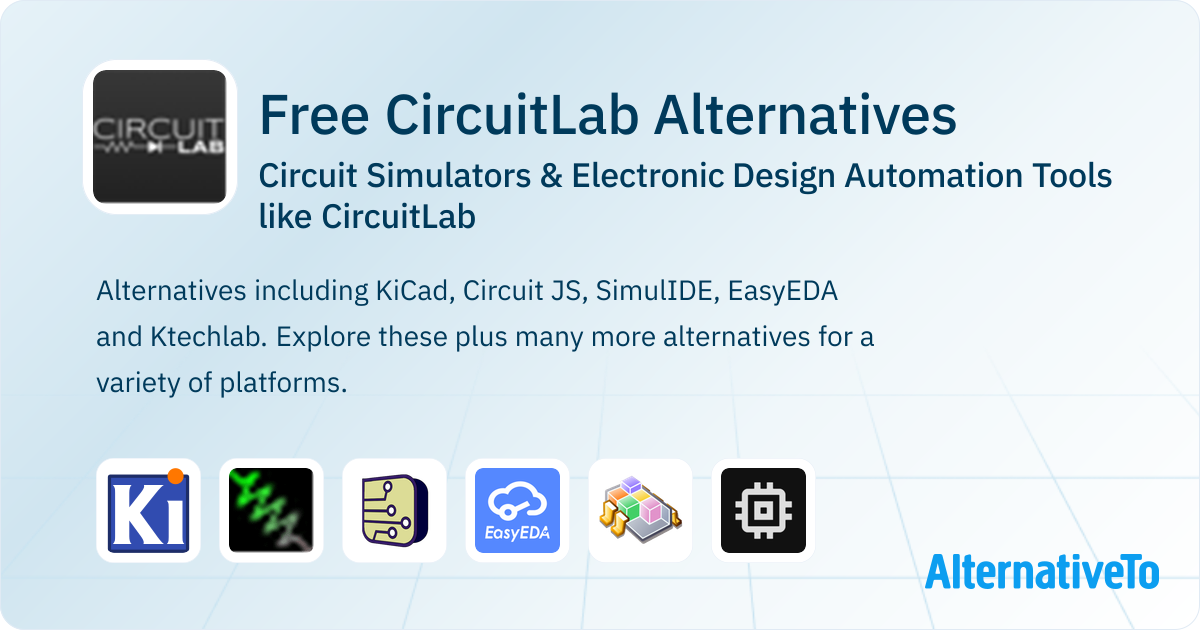 Free CircuitLab Alternatives: Top 23 Circuit Simulators | AlternativeTo