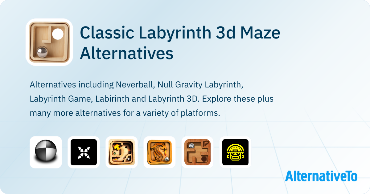Classic Labyrinth 3d Maze Alternatives - Explore Similar Games ...