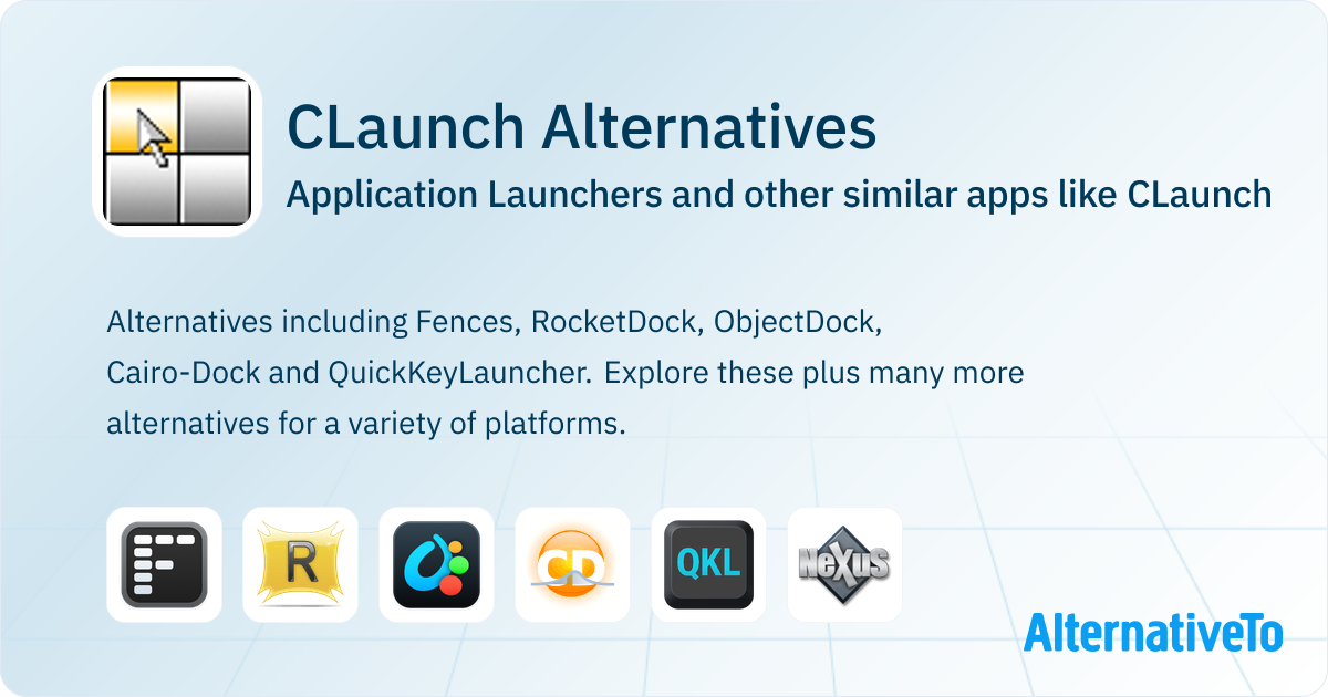 Claunch Script CLaunch Alternatives: Top 12 Application Launchers & Similar Apps ...