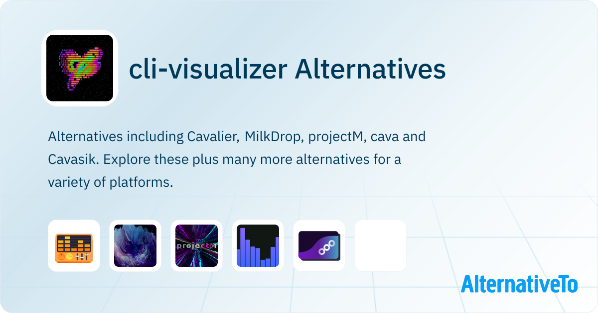 cli-visualizer Alternatives - Explore Similar Software | AlternativeTo