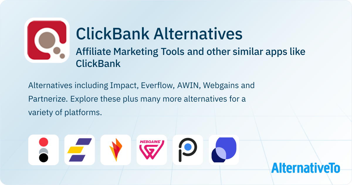 ClickBank Alternatives: Top 12 Affiliate Marketing Tools & Similar ...