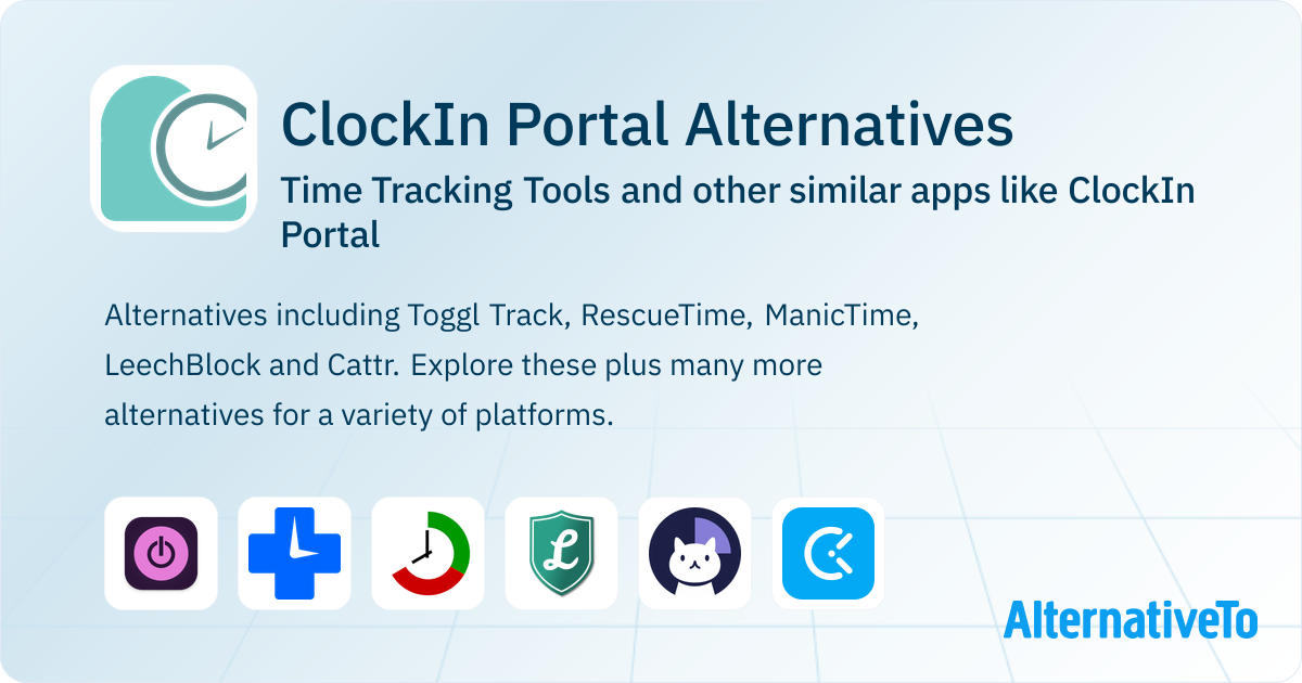 ClockIn Portal Alternatives: Top 12 Time Tracking Tools & Similar Apps ...
