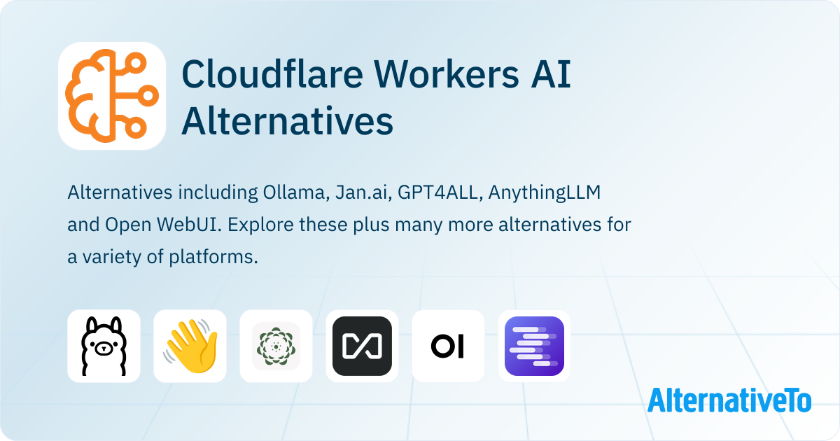 Cloudflare Workers AI Alternatives - Explore Similar Sites & Apps ...