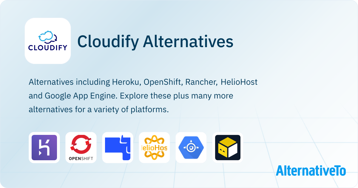 Cloudify Alternatives - Explore Similar Apps & Services | AlternativeTo