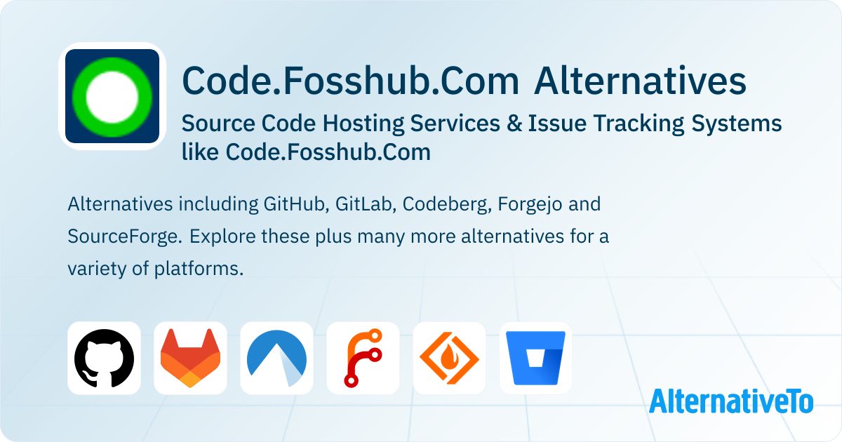Code.Fosshub.Com Alternatives: Top 12 Source Code Hosting Services ...