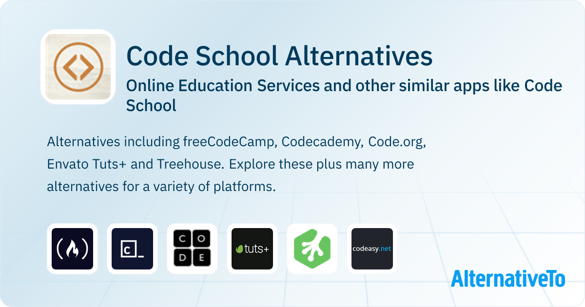 Code School Alternatives: Top 12 Online Education Services & Similar ...