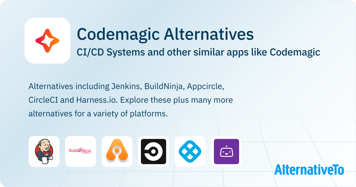 Codemagic Alternatives: Top 7 CI/CD Systems & Similar Apps | AlternativeTo