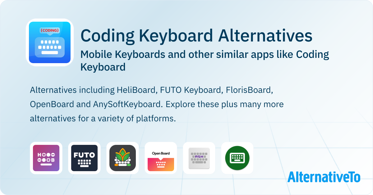 Coding Keyboard Alternatives: Top 12 Mobile Keyboards & Similar Apps ...
