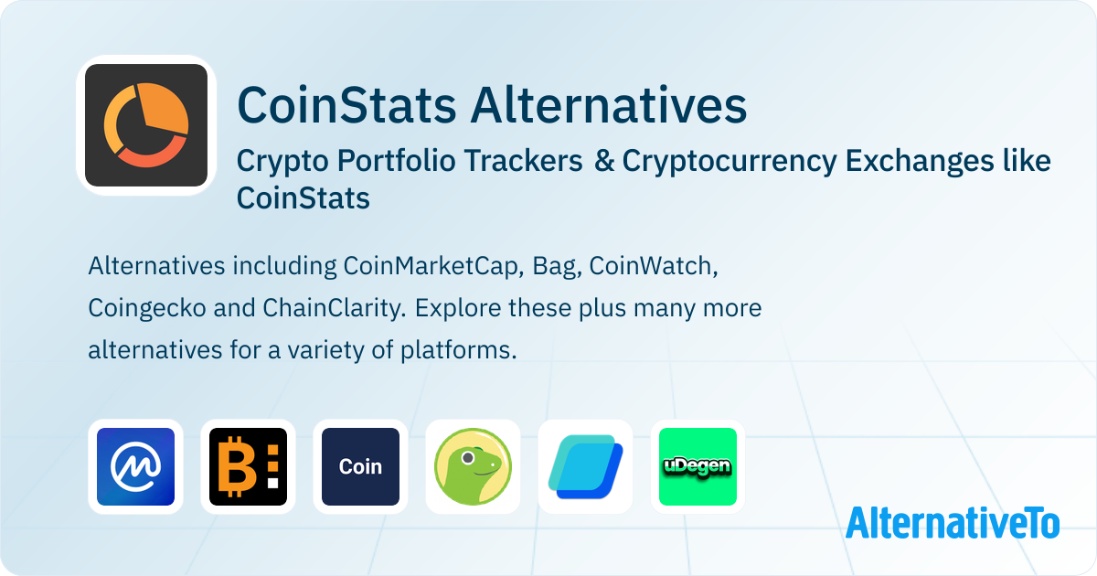 Coin Stats CoinStats Alternatives: Top 12 Crypto Portfolio Trackers | AlternativeTo