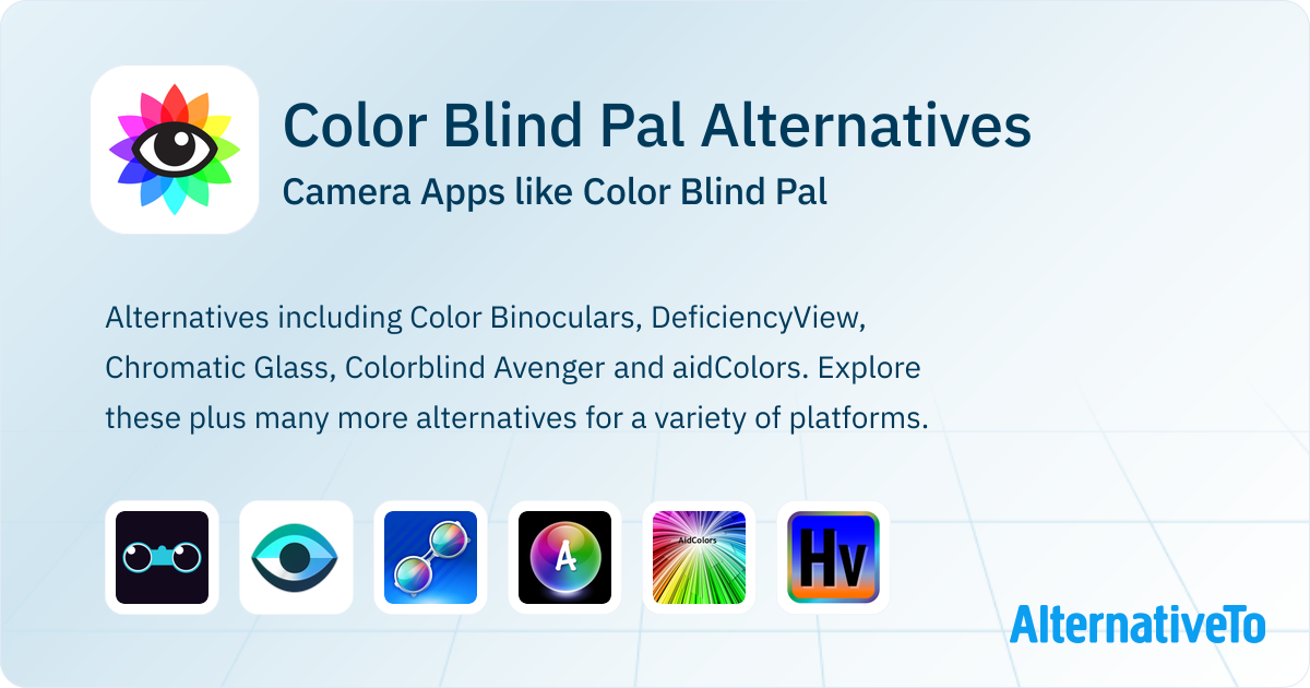 Color Blind Pal Alternatives: Top 7 Camera & Similar Apps | AlternativeTo