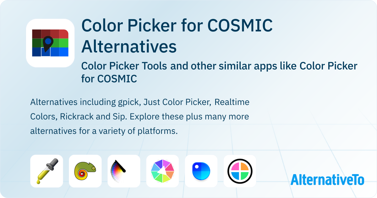 Color Picker for COSMIC Alternatives: Top 12 Color Picker Tools ...