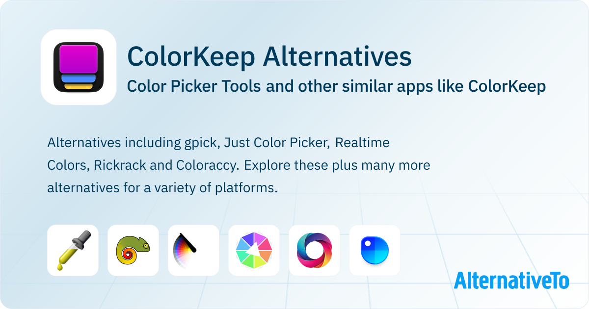 ColorKeep Alternatives: Top 12 Color Picker Tools & Similar Apps ...