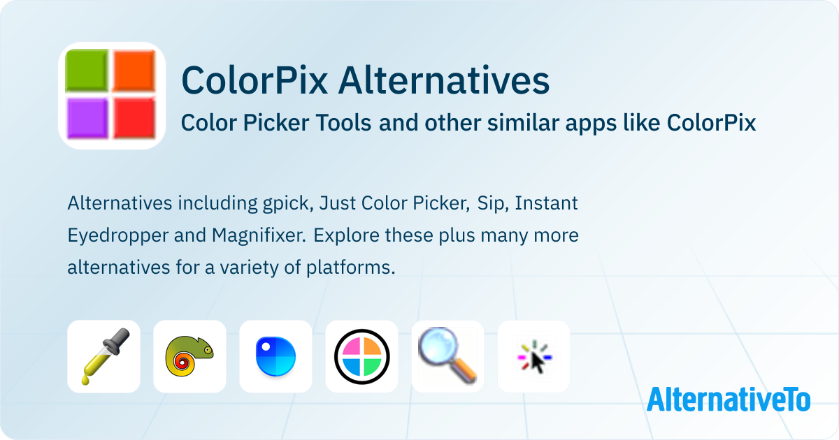 ColorPix Alternatives: Top 12 Color Picker Tools & Similar Apps ...