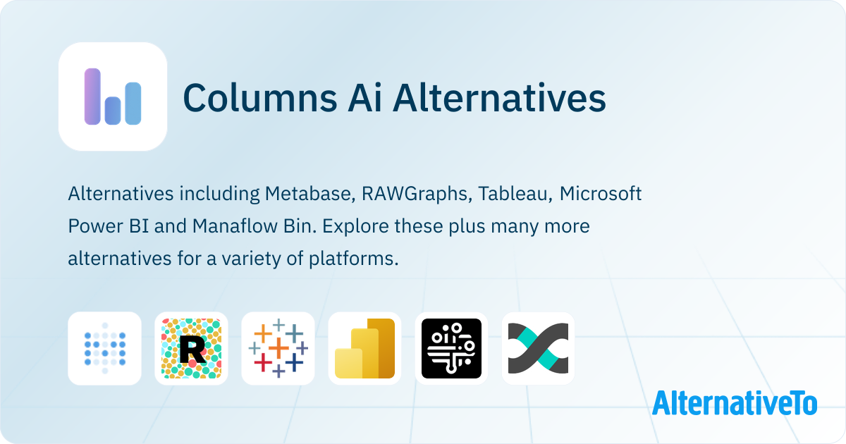 Columns Ai Alternatives - Explore Similar Sites & Apps | AlternativeTo