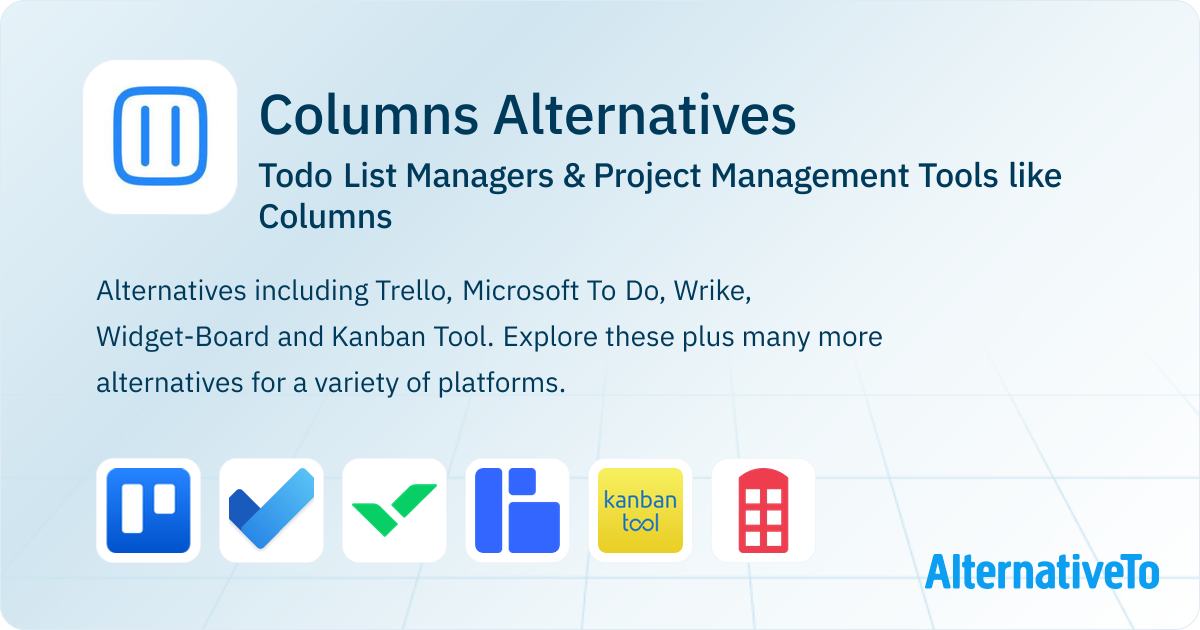 Columns Alternatives: Top 18 Todo List Managers | AlternativeTo