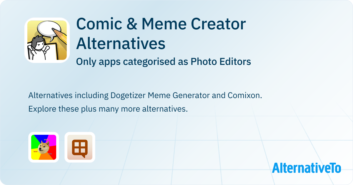 Comic & Meme Creator Alternatives: Top 2 Photo Editors | AlternativeTo