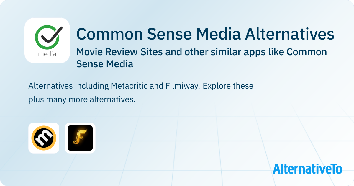 Common Sense Media Alternatives: Top 2 Movie Review Sites & Similar ...