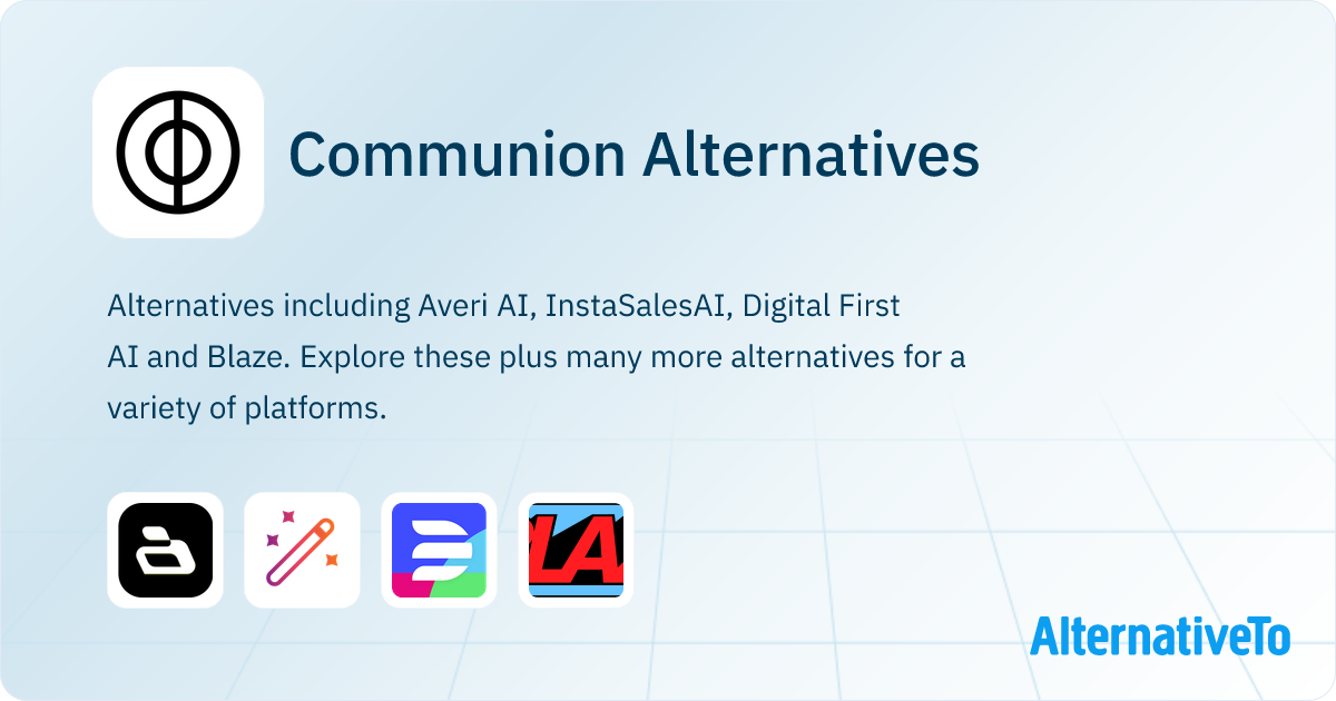 Communion Alternatives - Explore Similar Sites & Apps | AlternativeTo