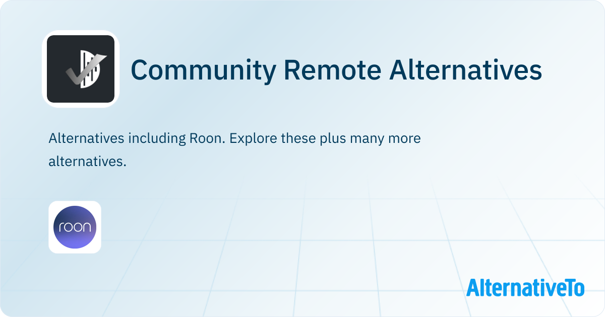 Community Remote Alternatives - Explore Similar Apps | AlternativeTo
