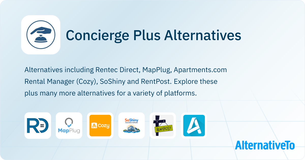 Concierge Plus Alternatives - Explore Similar Sites & Apps | AlternativeTo