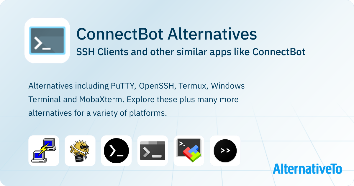 ConnectBot Alternatives: Top 12 SSH Clients & Similar Apps | AlternativeTo
