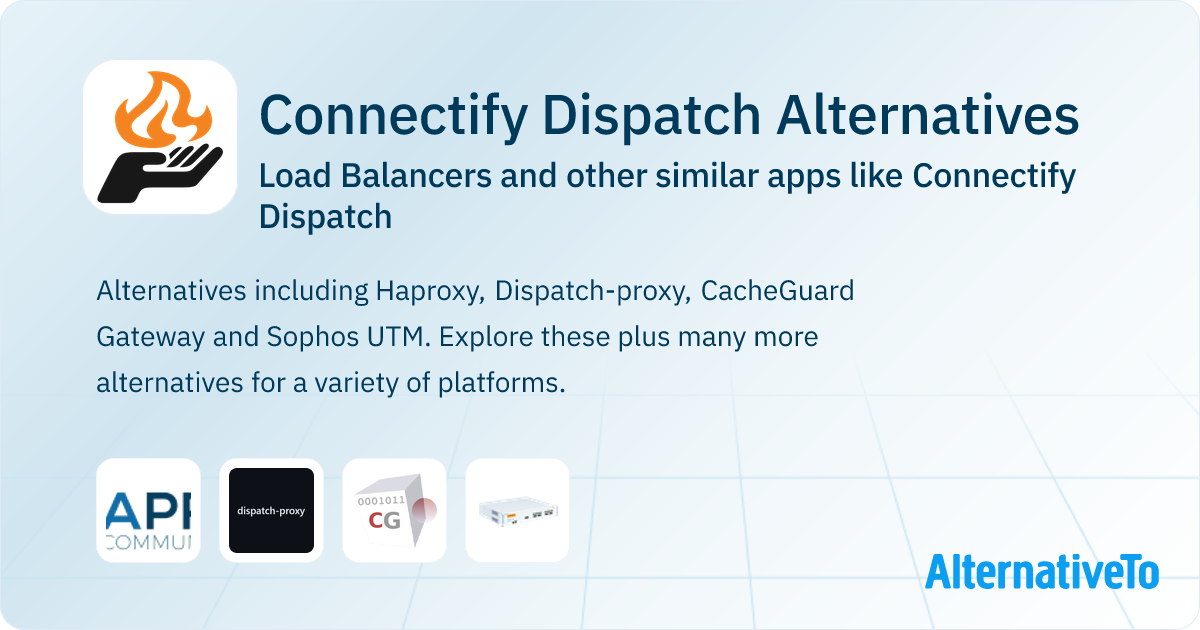 Connectify Dispatch Alternatives: Top 4 Load Balancers & Similar Apps ...
