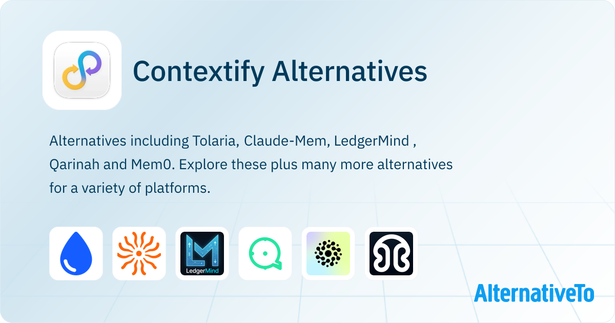 Contextify Alternatives - Explore Similar Software | AlternativeTo