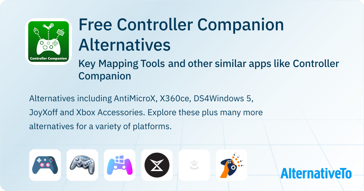 Alternative Controller Examples Free Controller Companion Alternatives: Top 9 Key Mapping Tools ...