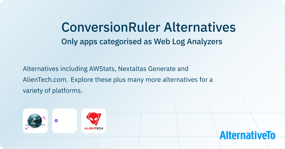 stoimen's web log Images High Quality Grahic ConversionRuler Alternatives: Top 3 Web Log Analyzers | AlternativeTo