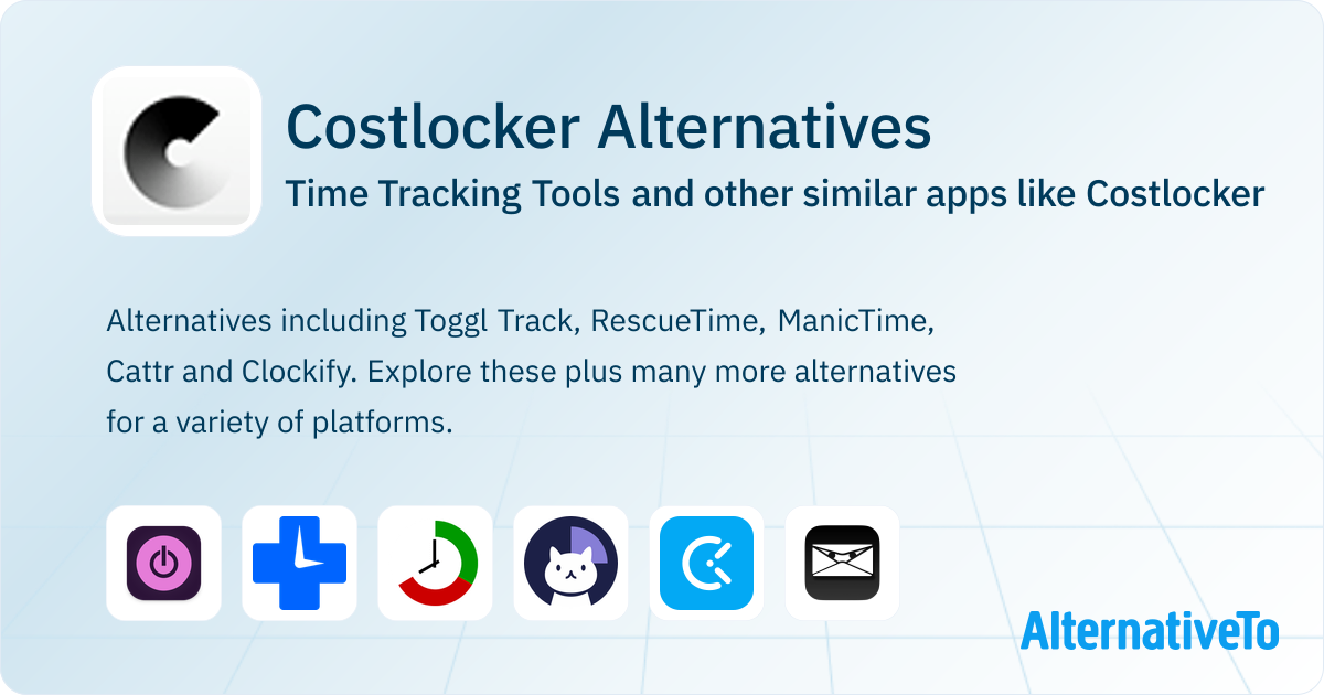 Costlocker Alternatives: Top 12 Time Tracking Tools & Similar Apps ...