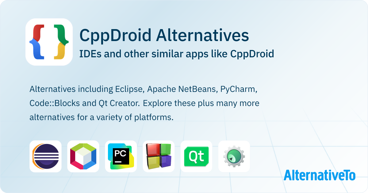 CppDroid Alternatives: Top 12 IDEs & Similar Apps | AlternativeTo