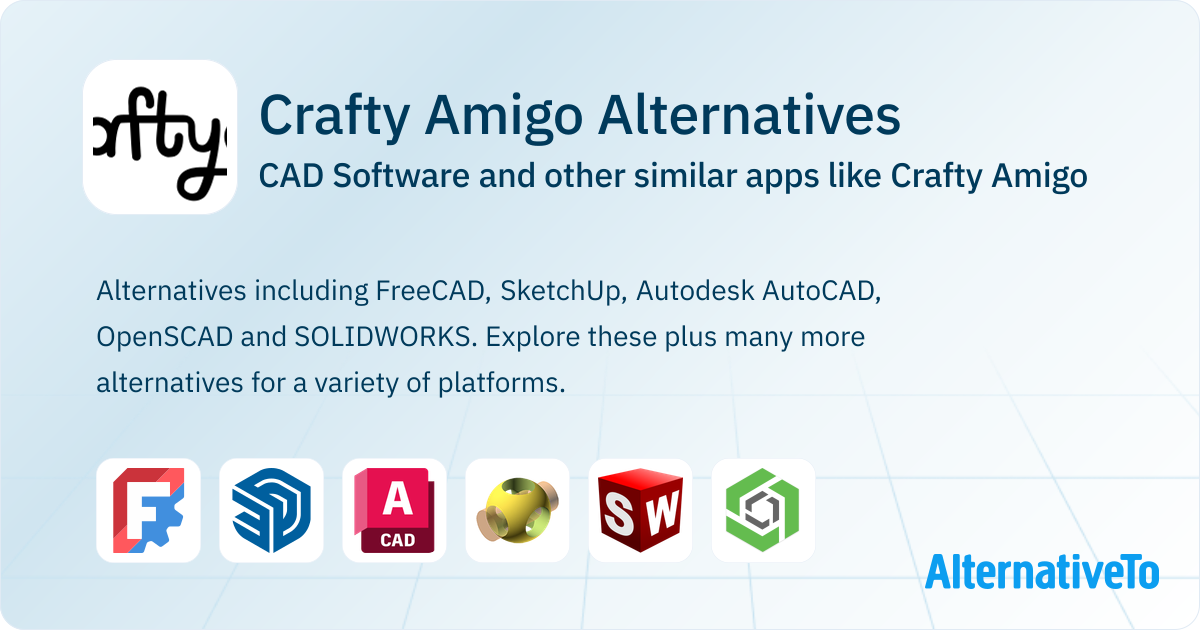 Crafty Amigo Alternatives: Top 12 CAD Software & Similar Websites ...