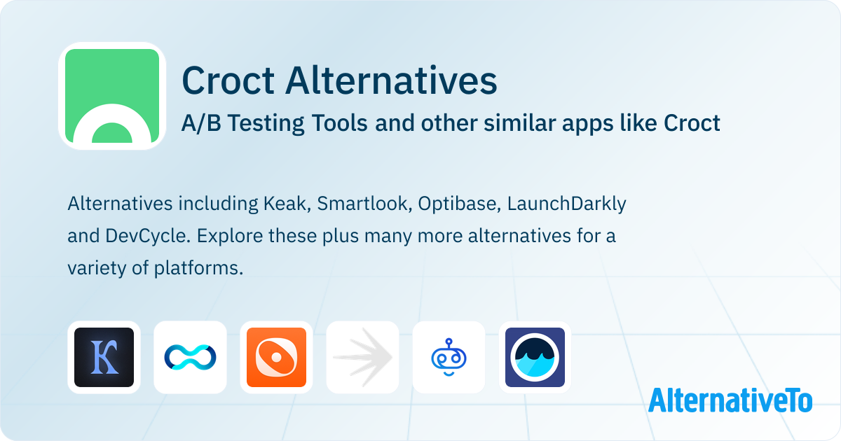 Croct Alternatives: Top 12 A/B Testing Tools & Similar Apps | AlternativeTo