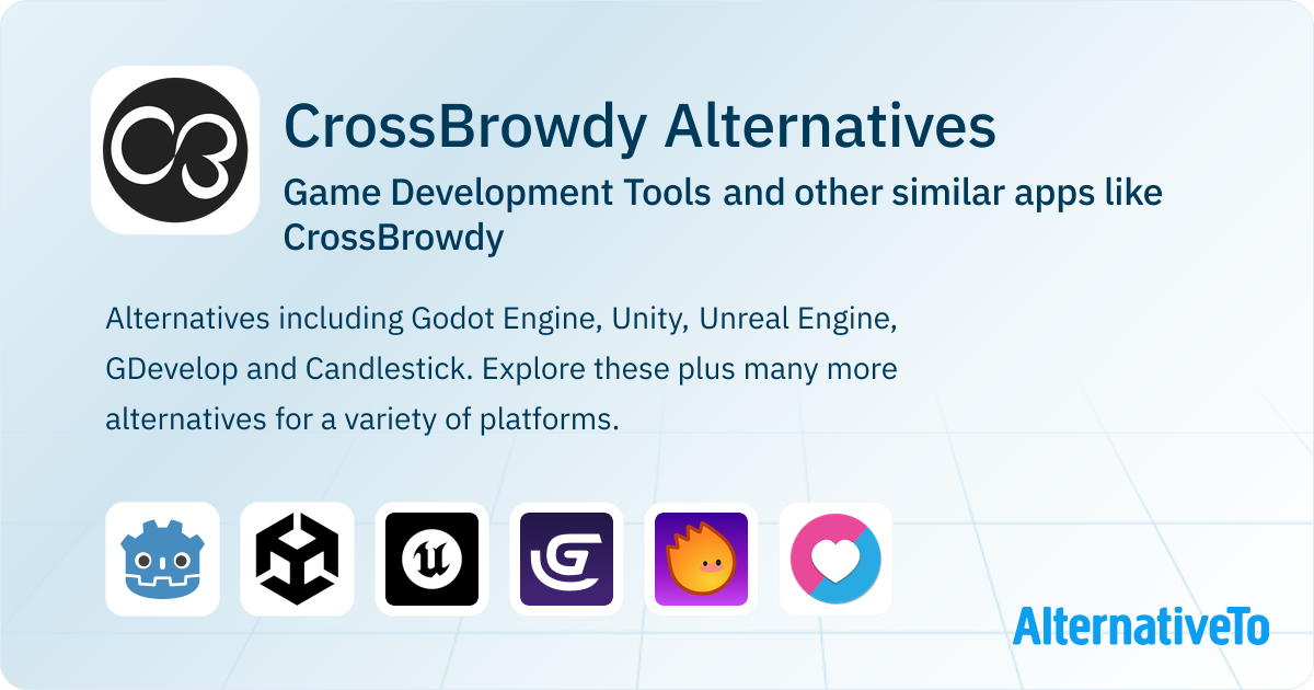 CrossBrowdy Alternatives: Game Development Tools & Similar Websites ...