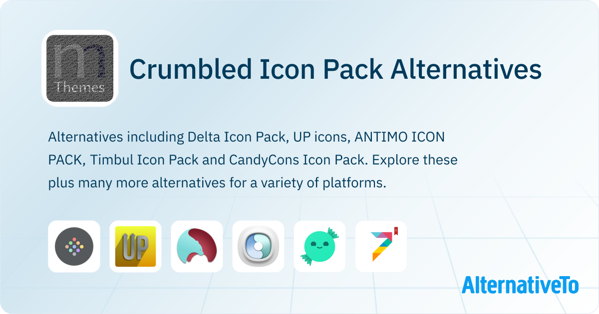 Crumbled Icon Pack Alternatives and Similar Apps | AlternativeTo