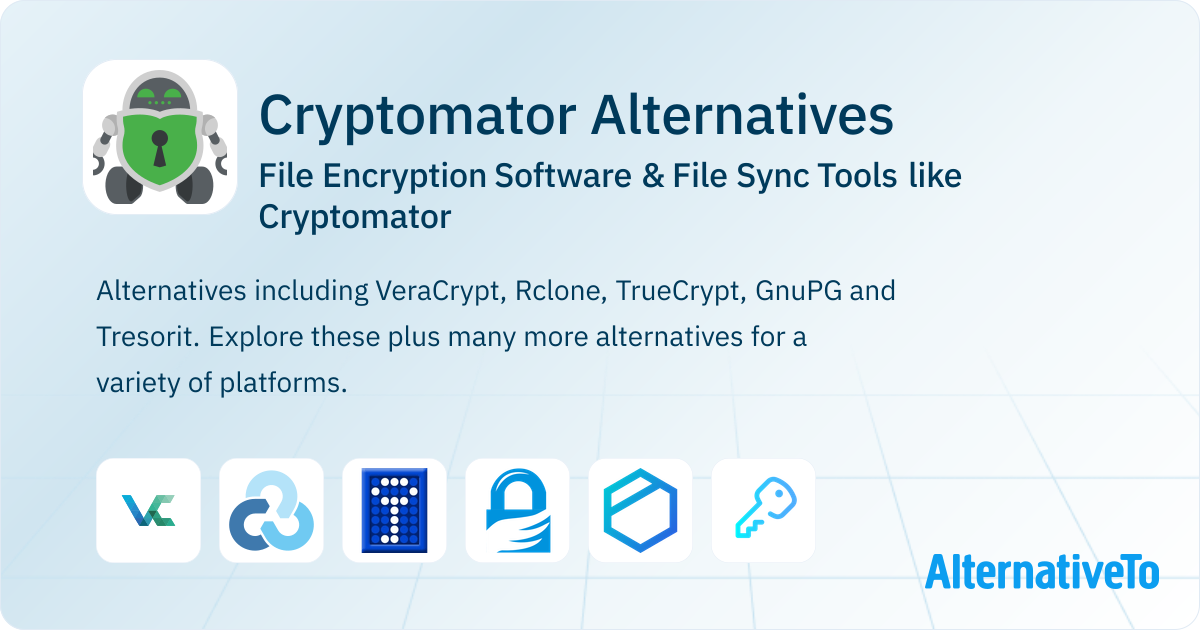 Best Cryptomator Alternatives: Top File Encryption Software in 2026 ...