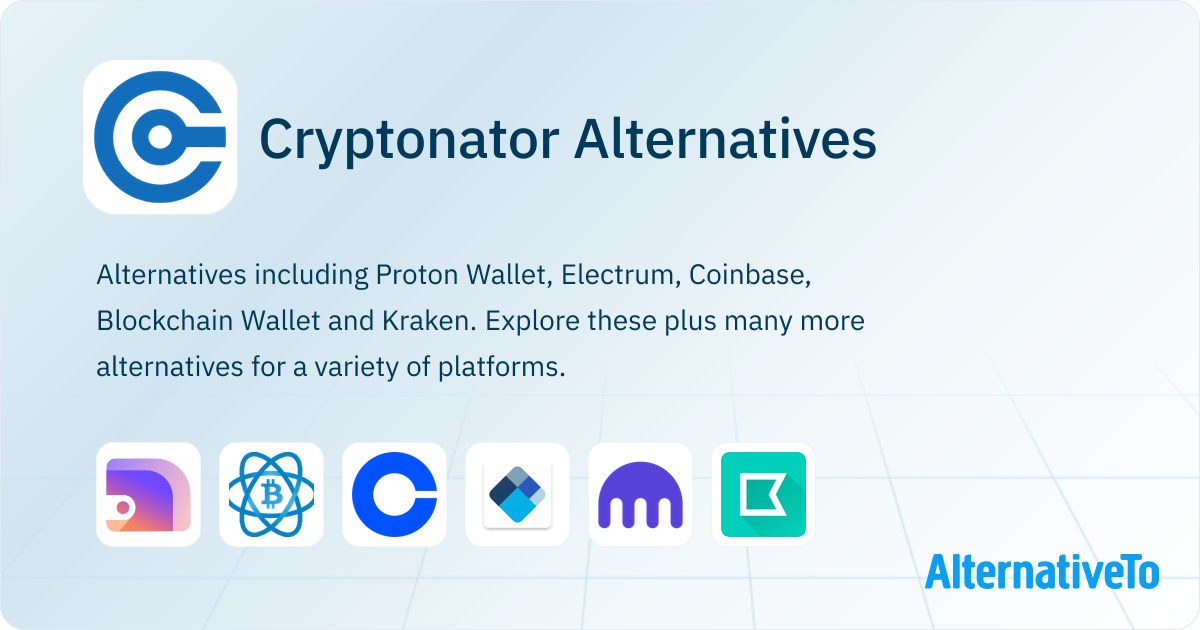 Cryptonator Alternatives - Explore Similar Apps & Services | AlternativeTo